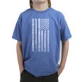 thumbnail image 1 of LA Pop Art Boy's Word Art T-shirt - National Anthem Flag, 1 of 2