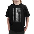 thumbnail image 1 of LA Pop Art Boy's Word Art T-shirt - National Anthem Flag, 1 of 2