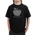 thumbnail image 1 of LA Pop Art Boy's Word Art T-shirt - Neighborhoods in NYC, 1 of 2