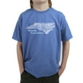 thumbnail image 1 of LA Pop Art Boy's Word Art T-shirt - North Carolina, 1 of 1