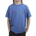 thumbnail image 1 of LA Pop Art Boy's Word Art T-shirt - PLUR, 1 of 2