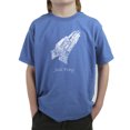 thumbnail image 1 of LA Pop Art Boy's Word Art T-shirt - Prayer Hands, 1 of 2
