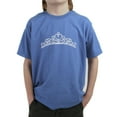 thumbnail image 1 of LA Pop Art Boy's Word Art T-shirt - Princess Tiara, 1 of 2