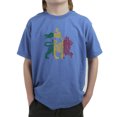 thumbnail image 1 of LA Pop Art Boy's Word Art T-shirt - Rasta Lion - One Love, 1 of 2
