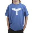 thumbnail image 1 of LA Pop Art Boy's Word Art T-shirt - SAVE THE WHALES, 1 of 2