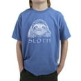 thumbnail image 1 of LA Pop Art Boy's Word Art T-shirt - Sloth, 1 of 2