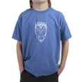 thumbnail image 1 of LA Pop Art Boy's Word Art T-shirt - THE DEVIL'S NAMES, 1 of 2