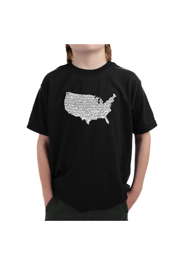 Boy's Word Art T-shirt - THE STAR SPANGLED BANNER