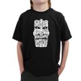 thumbnail image 1 of LA Pop Art Boy's Word Art T-shirt - TIKI - BIG KAHUNA, 1 of 2