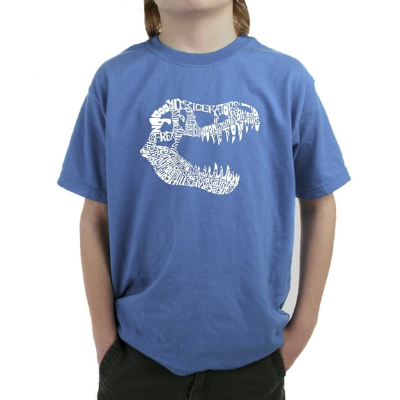 LA Pop Art Boy's Word Art T-shirt - TREX