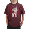 thumbnail image 1 of LA Pop Art Boy's Word Art T-shirt - TRUMP - Make America Great Again, 1 of 2