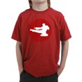 thumbnail image 1 of LA Pop Art Boy's Word Art T-shirt - Types of Martial Arts, 1 of 2