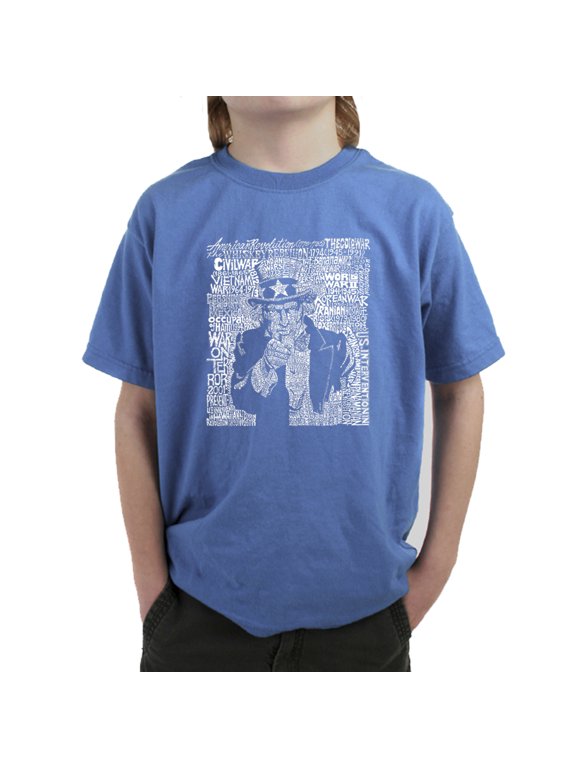 Boy's Word Art T-shirt - UNCLE SAM