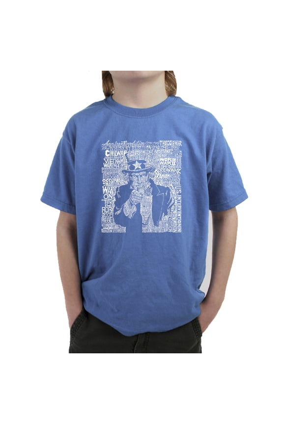 Boy's Word Art T-shirt - UNCLE SAM