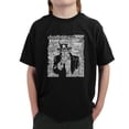 thumbnail image 1 of LA Pop Art Boy's Word Art T-shirt - UNCLE SAM, 1 of 2