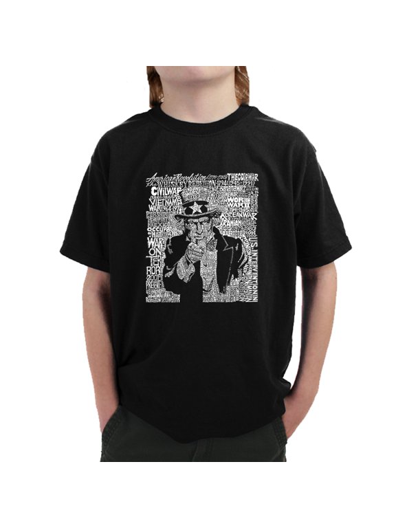Boy's Word Art T-shirt - UNCLE SAM