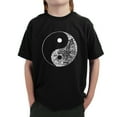 thumbnail image 1 of LA Pop Art Boy's Word Art T-shirt - YIN YANG, 1 of 2
