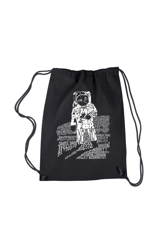Drawstring Backpack - ASTRONAUT