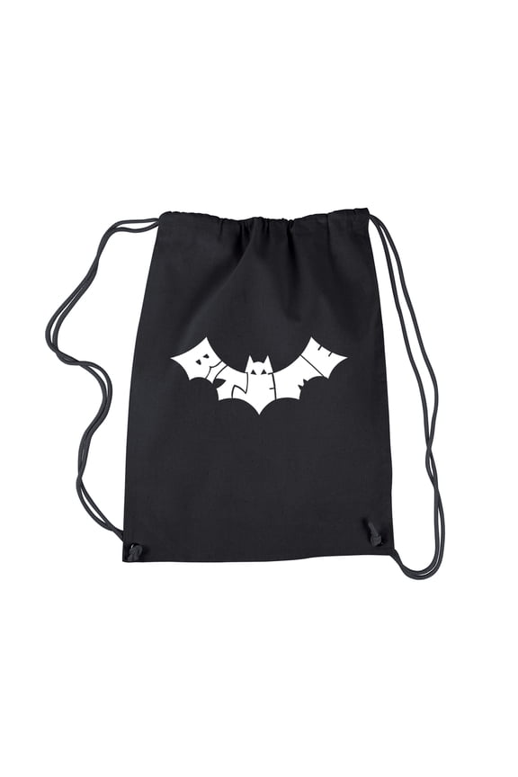 Drawstring Backpack - BAT - BITE ME
