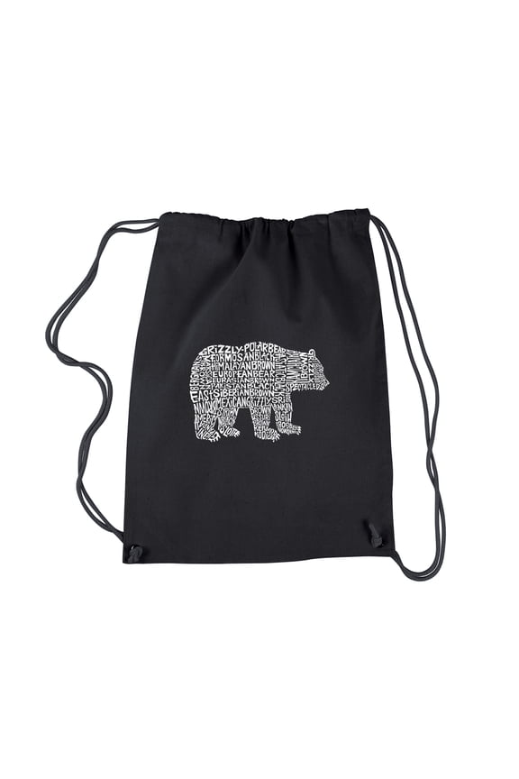 Drawstring Backpack - Bear Species