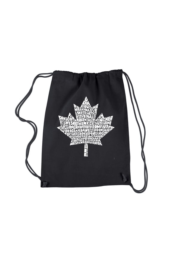 Drawstring Backpack - CANADIAN NATIONAL ANTHEM
