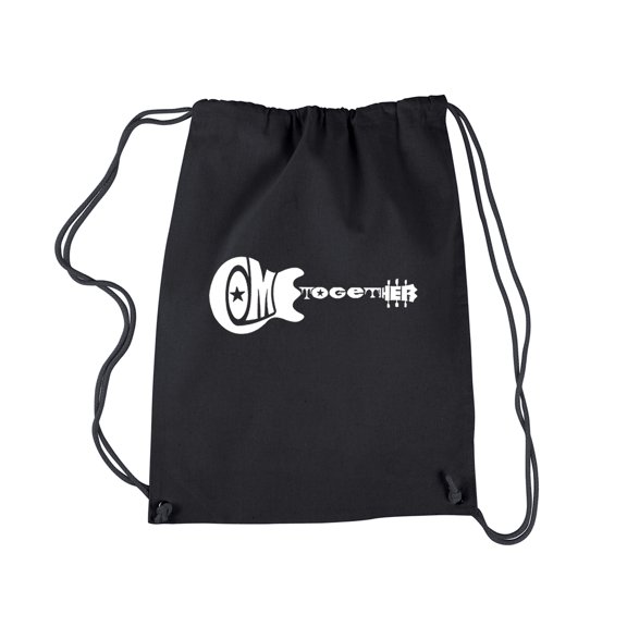 LA Pop Art Drawstring Backpack - COME TOGETHER
