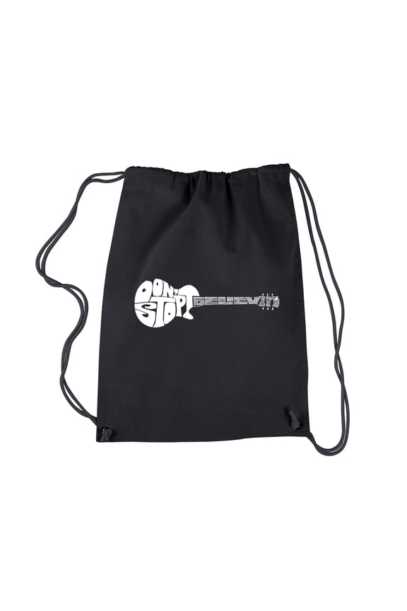 Drawstring Backpack - Don't Stop Believin'