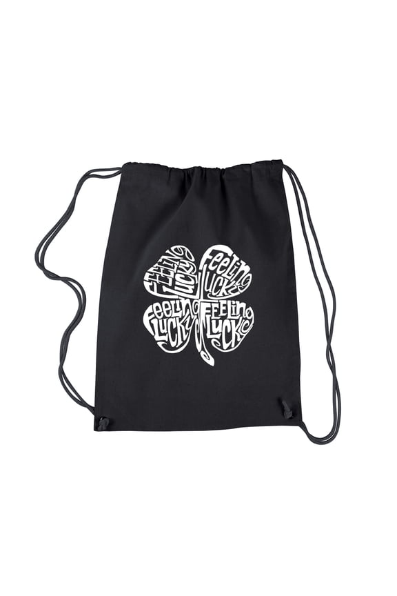 Drawstring Backpack - Feeling Lucky