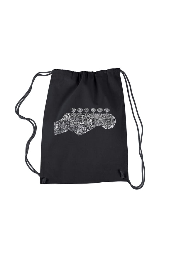 Drawstring Backpack - Guitar Head