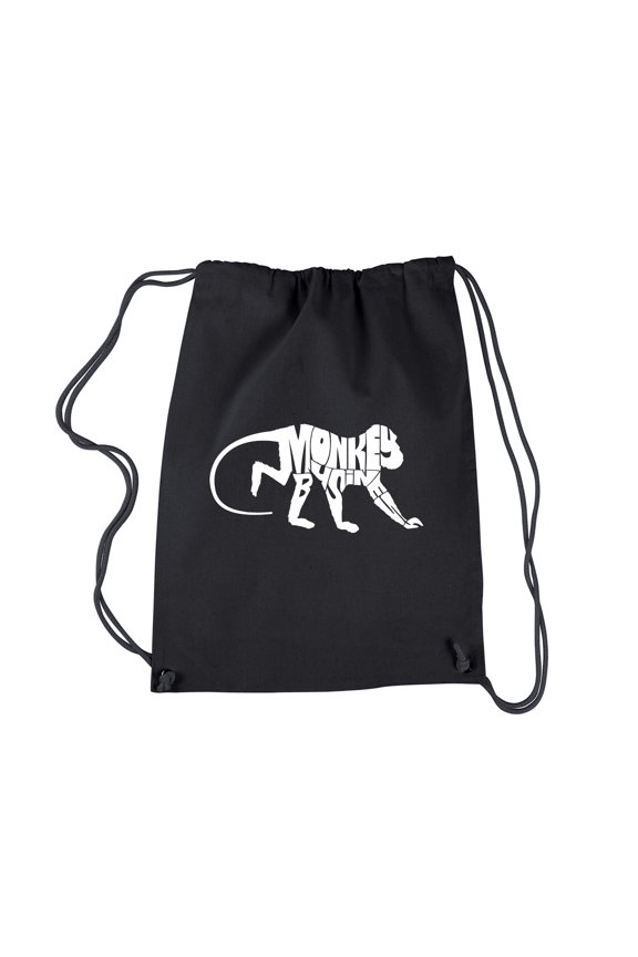 Drawstring Backpack - Monkey Business