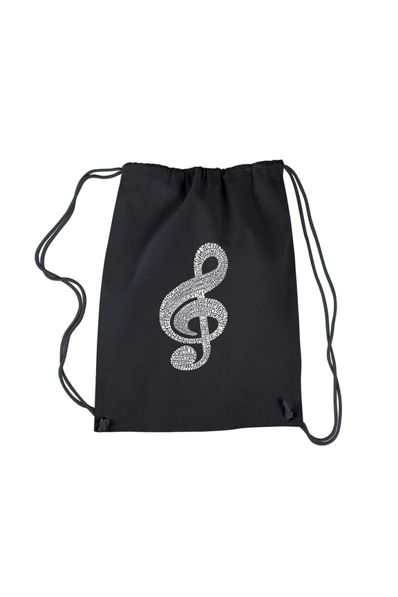 Drawstring Backpack - Music Note