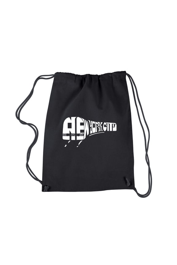 Drawstring Backpack - NY SUBWAY
