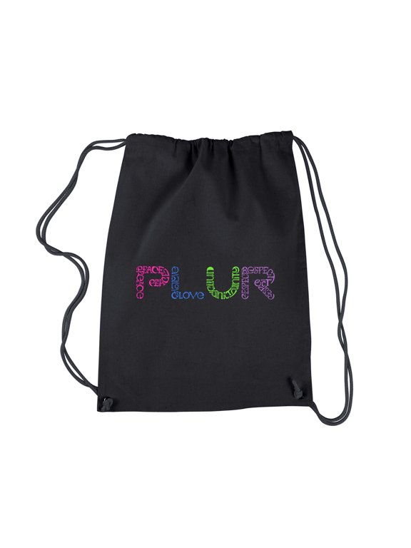 Drawstring Backpack - PLUR