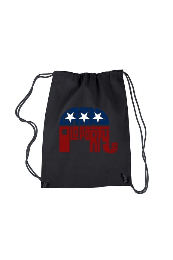 Drawstring Backpack - REPUBLICAN - GRAND OLD PARTY