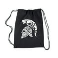 thumbnail image 1 of LA Pop Art Drawstring Backpack - SPARTAN, 1 of 2