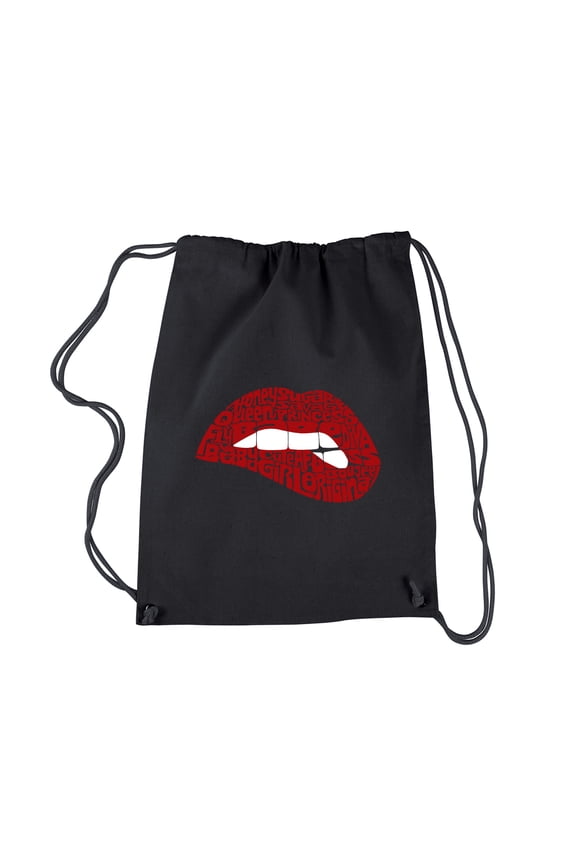 Drawstring Backpack - Savage Lips