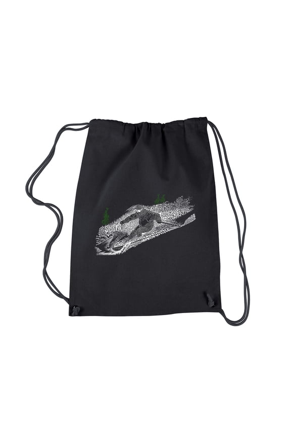 Drawstring Backpack - Ski