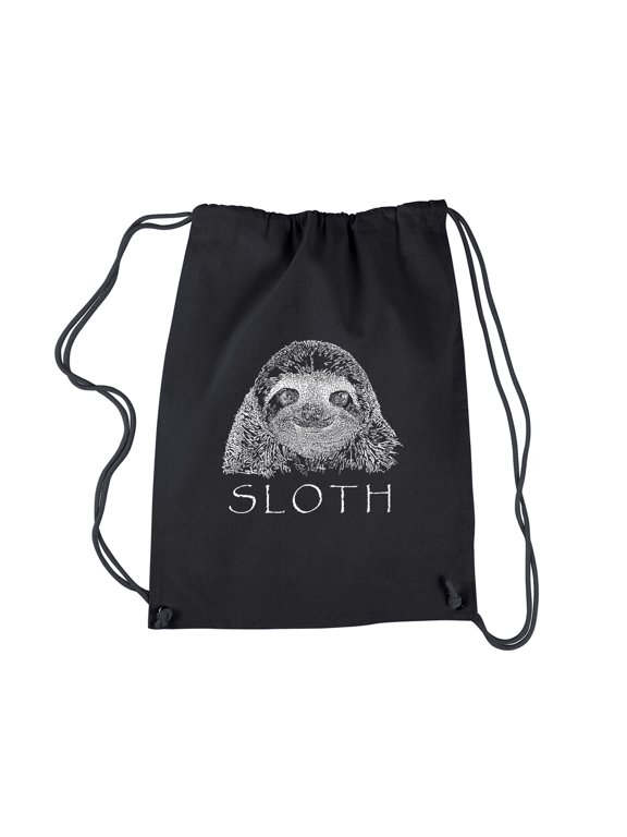 Drawstring Backpack - Sloth