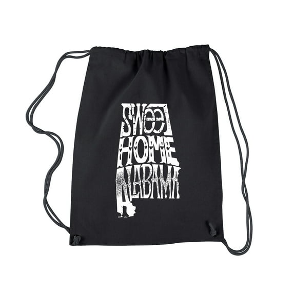 LA Pop Art Drawstring Backpack - Sweet Home Alabama