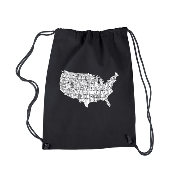LA Pop Art Drawstring Backpack - THE STAR SPANGLED BANNER