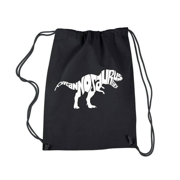 LA Pop Art Drawstring Backpack - TYRANNOSAURUS REX