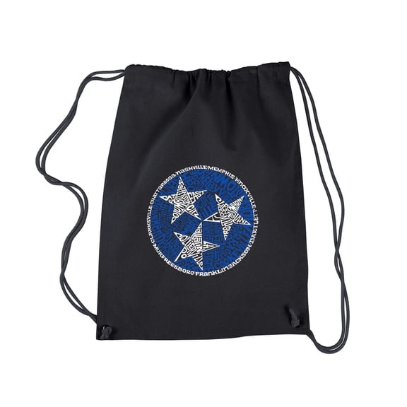 LA Pop Art Drawstring Backpack - Tennessee Tristar