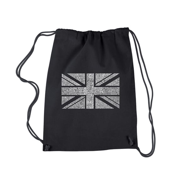 LA Pop Art Drawstring Backpack - UNION JACK