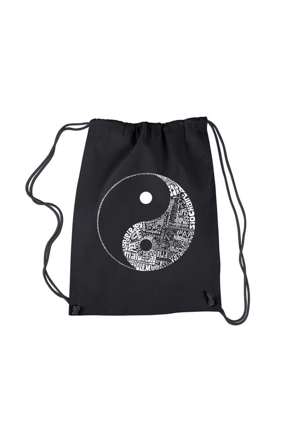 Drawstring Backpack - YIN YANG