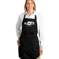 thumbnail image 1 of LA Pop Art Full Length Word Art Apron - ALOHA, 1 of 2