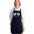 thumbnail image 1 of LA Pop Art Full Length Word Art Apron - Don't Stop Believin', 1 of 2