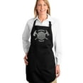 thumbnail image 1 of LA Pop Art Full Length Word Art Apron - FIREMAN'S PRAYER, 1 of 2