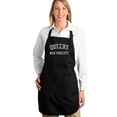 thumbnail image 1 of LA Pop Art Full Length Word Art Apron - POPULAR NEIGHBORHOODS IN QUEENS, NY, 1 of 2