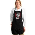 thumbnail image 1 of LA Pop Art Full Length Word Art Apron - TRUMP - Make America Great Again, 1 of 2