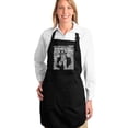 thumbnail image 1 of LA Pop Art Full Length Word Art Apron - UNCLE SAM, 1 of 2